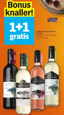 Albert Heijn Lindeman's South Africa 0.75 liter aanbieding