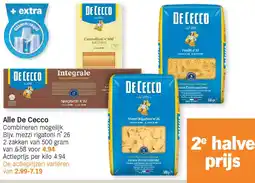 Albert Heijn Alle De Cecco aanbieding