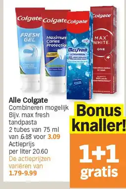 Albert Heijn Alle Colgate aanbieding