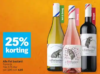 Albert Heijn Alle Fat bastard aanbieding