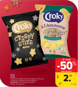 Carrefour Chips Croky aanbieding