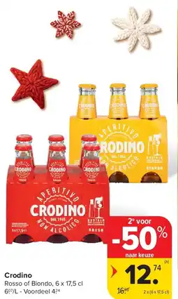 Carrefour Crodino aanbieding