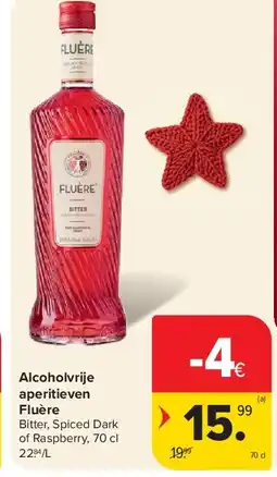 Carrefour Alcoholvrije aperitieven Fluère aanbieding