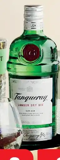 Carrefour London Dry Gin Tanqueray aanbieding