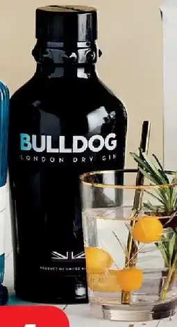 Carrefour London Dry Gin Bulldog aanbieding