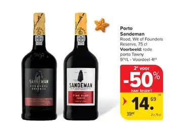 Carrefour Porto Sandeman aanbieding