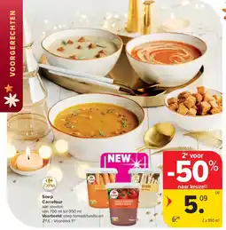 Carrefour Soep Carrefour aanbieding