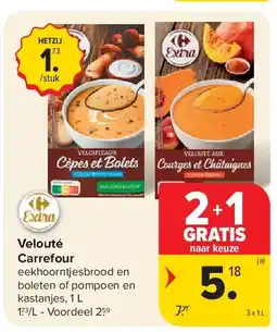 Carrefour Velouté Carrefour aanbieding