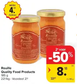 Carrefour Rouille Quality Food Products aanbieding