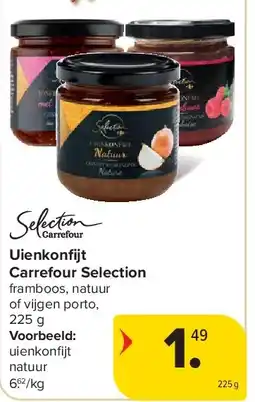 Carrefour Uienkonfi jt Carrefour Selection aanbieding