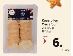 Carrefour Kaasrollen Carrefour aanbieding