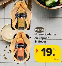 Carrefour Hoevepoularde en kapoen St Sever aanbieding