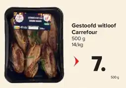 Carrefour Gestoofd witloof Carrefour aanbieding