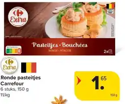 Carrefour Ronde pasteitjes Carrefour aanbieding