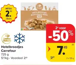 Carrefour Hotelbroodjes Carrefour aanbieding