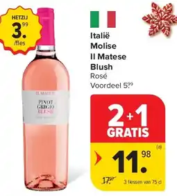 Carrefour Italië Molise Il Matese Blush aanbieding