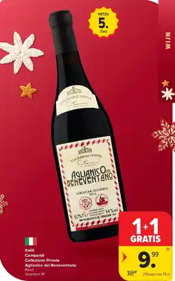 Carrefour Italië Campanië Collezione Privata Aglianico del Beneventano aanbieding
