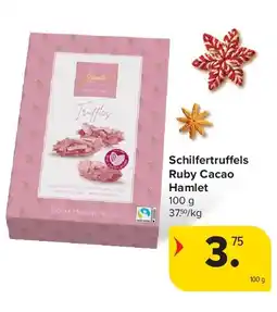 Carrefour Schilfertruffels Ruby Cacao Hamlet aanbieding