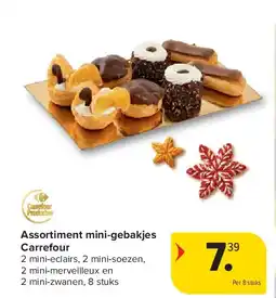 Carrefour Assortiment mini-gebakjes Carrefour aanbieding