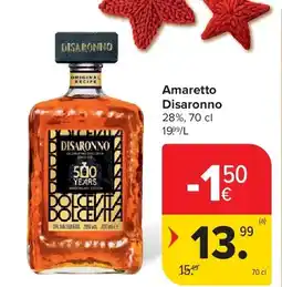 Carrefour Amaretto Disaronno aanbieding