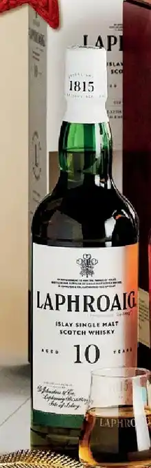 Carrefour Geschenkdoos Laphroaig aanbieding