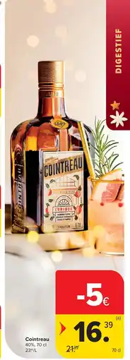 Carrefour Cointreau aanbieding