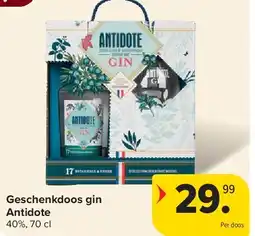 Carrefour Geschenkdoos gin Antidote aanbieding