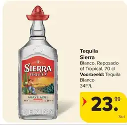 Carrefour Tequila Sierra aanbieding