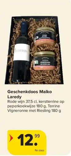 Carrefour Geschenkdoos Malko Laredy aanbieding