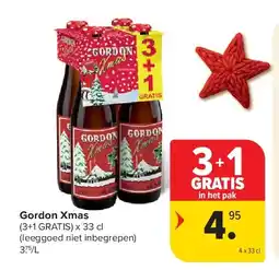 Carrefour Gordon Xmas aanbieding