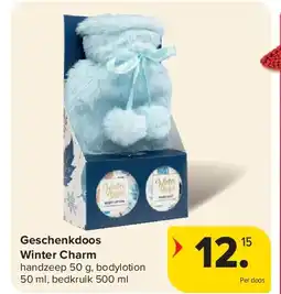 Carrefour Geschenkdoos Winter Charm aanbieding