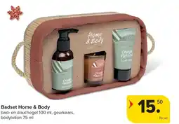 Carrefour Badset Home & Body aanbieding
