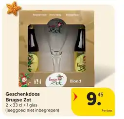 Carrefour Geschenkdoos Brugse Zot aanbieding