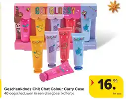 Carrefour Geschenkdoos Chit Chat Colour Carry Case aanbieding