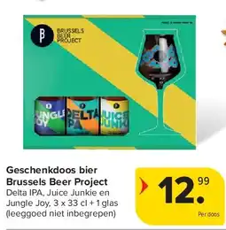 Carrefour Geschenkdoos bier Brussels Beer Project aanbieding