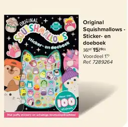 Carrefour Original Squishmallows - Sticker- en doeboek aanbieding