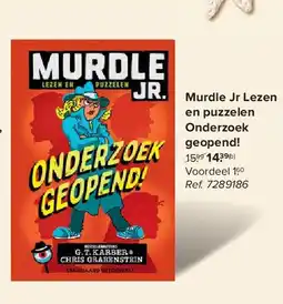 Carrefour Murdle Jr Lezen en puzzelen Onderzoek geopend! aanbieding