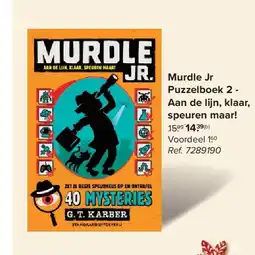 Carrefour Murdle Jr Puzzelboek 2 - Aan de lijn, klaar, speuren maar! aanbieding