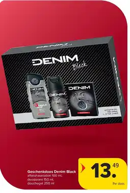 Carrefour Geschenkdoos Denim Black aanbieding