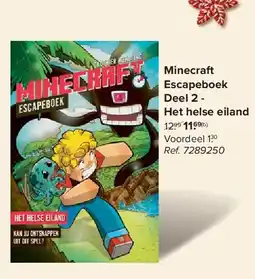 Carrefour Minecraft Escapeboek Deel 2 - Het helse eiland aanbieding