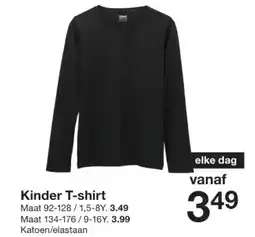 Zeeman Kinder T-shirt aanbieding