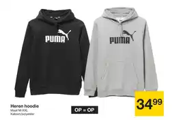 Zeeman Heren hoodie aanbieding