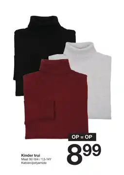 Zeeman Kinder trui aanbieding