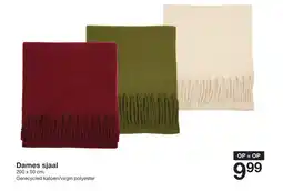 Zeeman Dames sjaal aanbieding