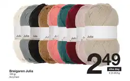 Zeeman Breigaren Julia aanbieding