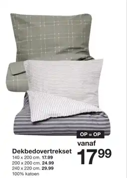 Zeeman Dekbedovertrekset aanbieding