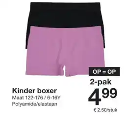 Zeeman Kinder boxer aanbieding