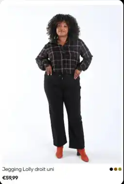 Paprika Jegging Lolly droit uni aanbieding