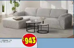 Budget Meubelen 1 OTRUNDL 3R br 318 x d 171 aanbieding