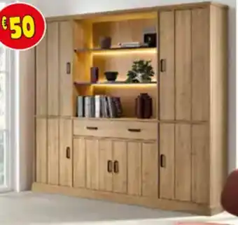 Dressoir + opzetvitrine